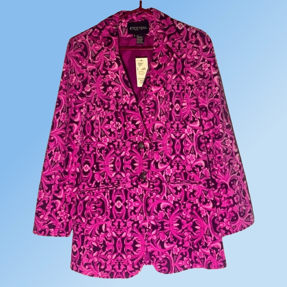 Etcetera blazer jacket NWT. Women’s size 8